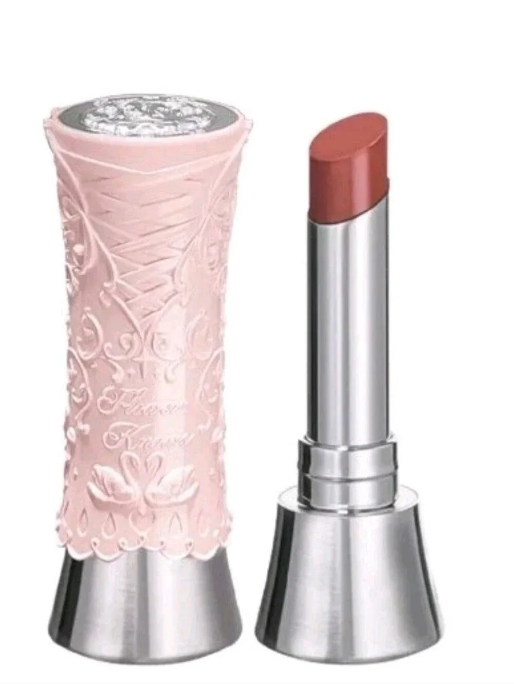 Flower Knows Swan Ballet Series Shine Lipstick B02 Mary Jane 3.5g. New & Sealed!